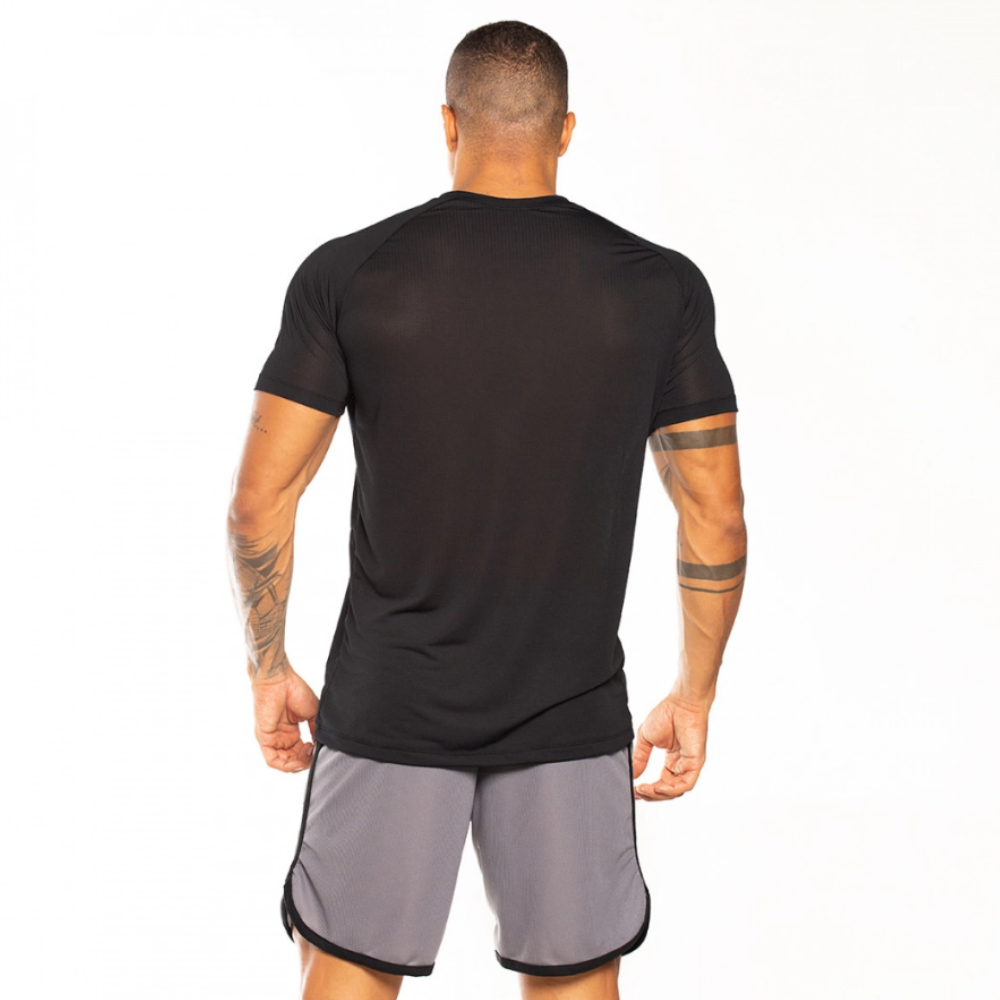 Camiseta Dry Wolf Preto