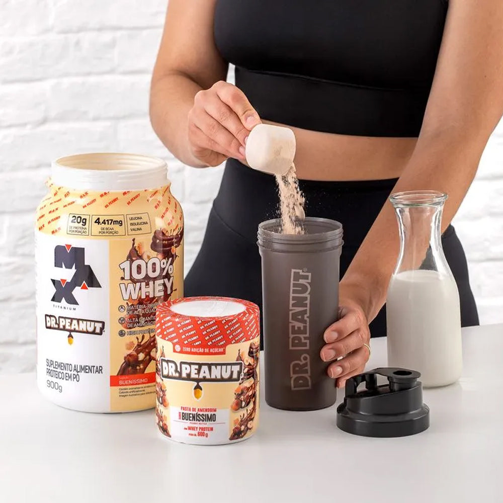 100% Whey 900g Dr Peanut
