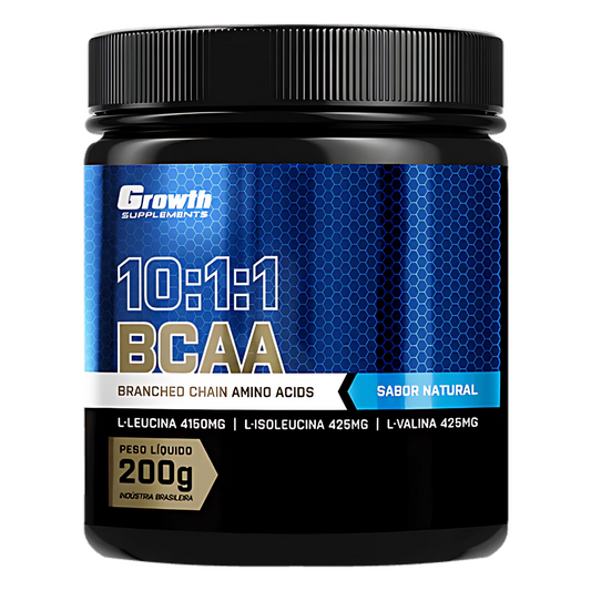 BCAA (10:1:1) (200G) (EM PĆ) - GROWTH SUPPLEMENTS