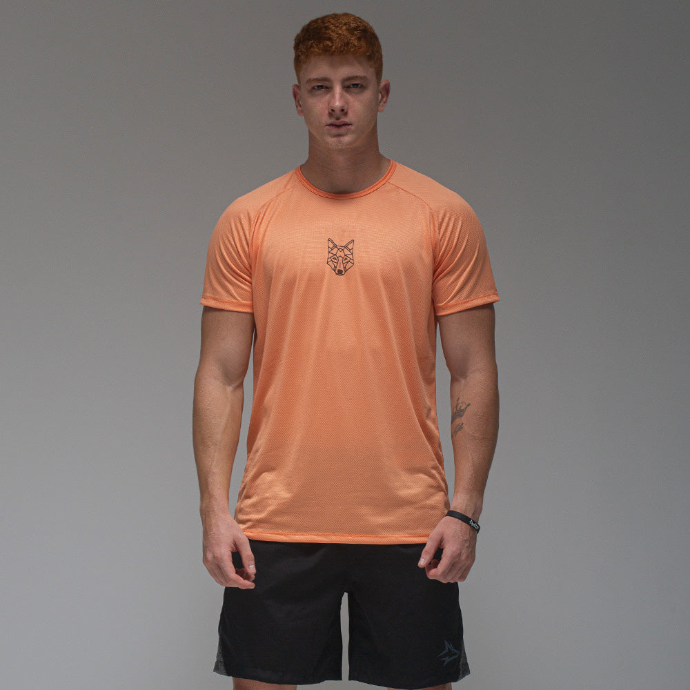 CAMISETA LOBO GEOMÉTRICO