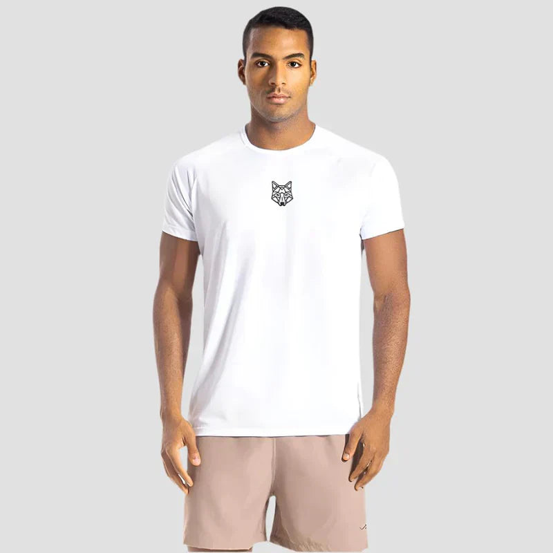 Kit 6 Camisetas Dry Fit Lobo Geométrico