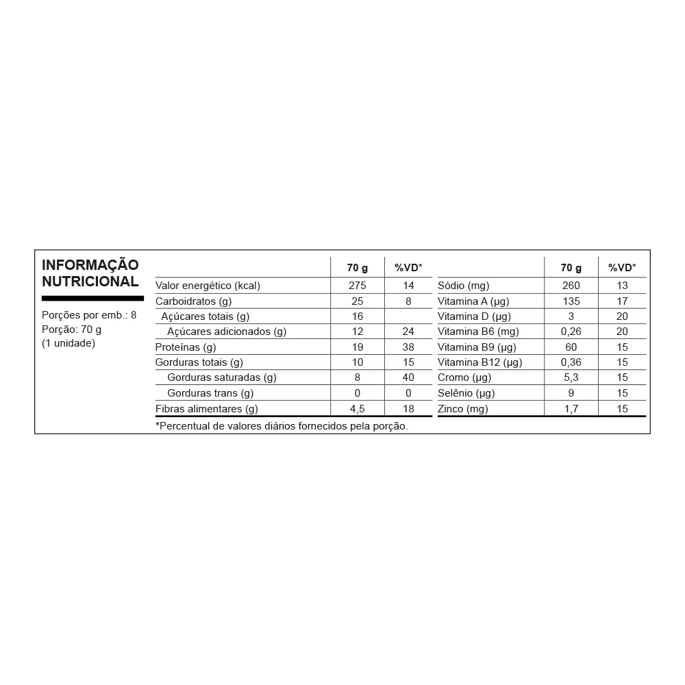 Protobar 70g Nutrata