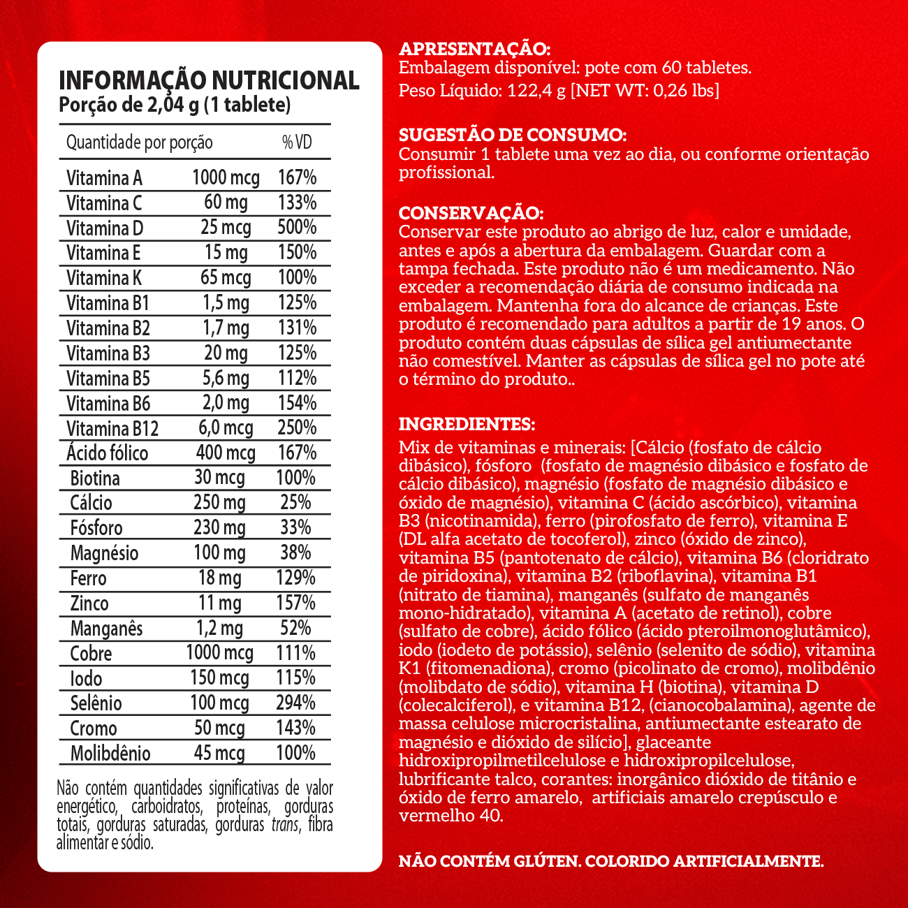 Vitapure Super 60 Caps Integralmedica