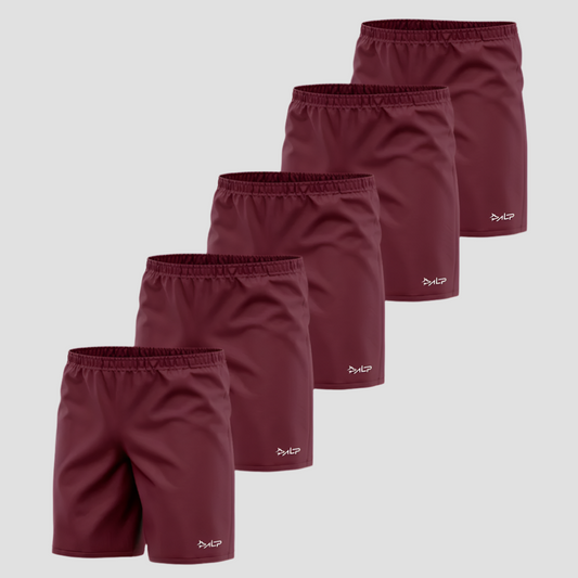 Kit 5 Bermudas Tenacity Bordô
