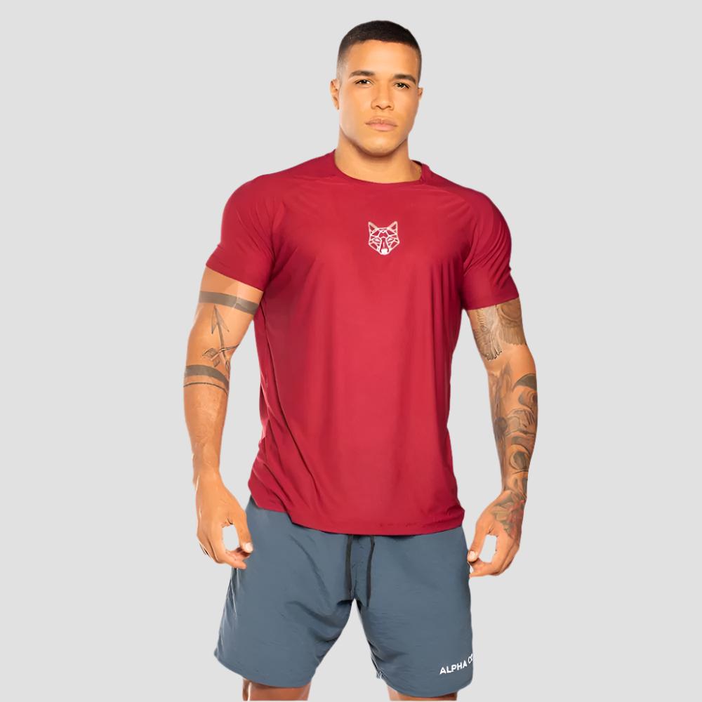 CAMISETA LOBO GEOMÉTRICO