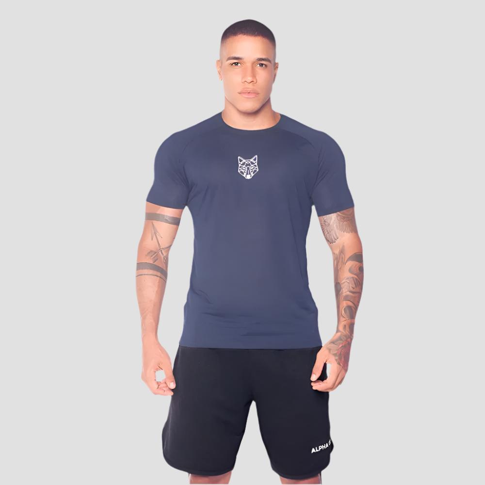 CAMISETA LOBO GEOMÉTRICO