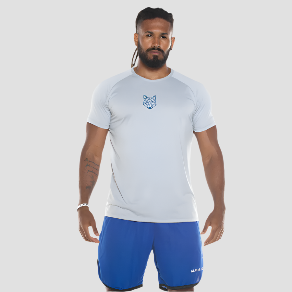 CAMISETA LOBO GEOMÉTRICO