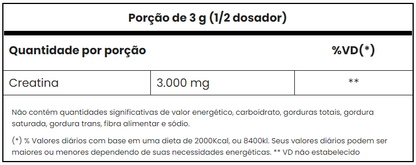 Creatine Platinum Series 300g Adaptogen