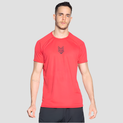 CAMISETA LOBO GEOMÉTRICO