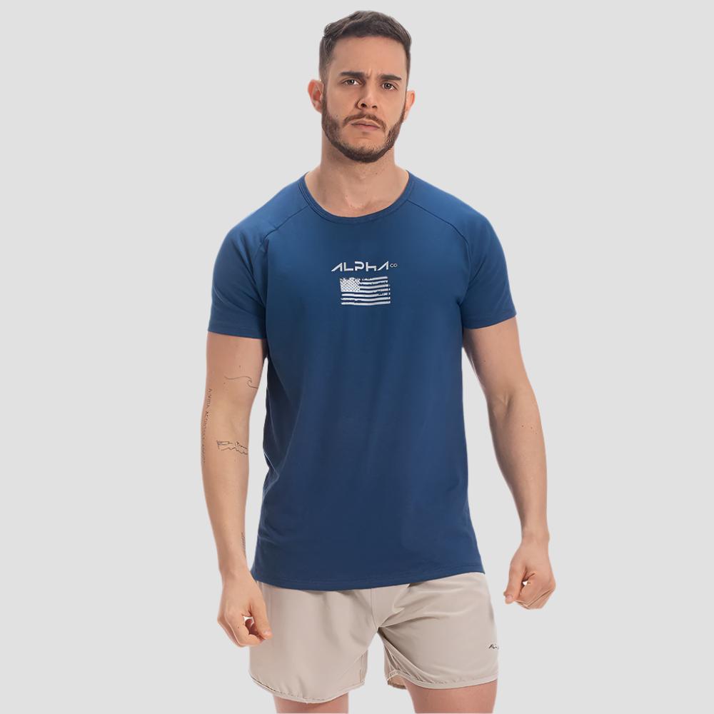 CAMISETA ALGODÃO USA