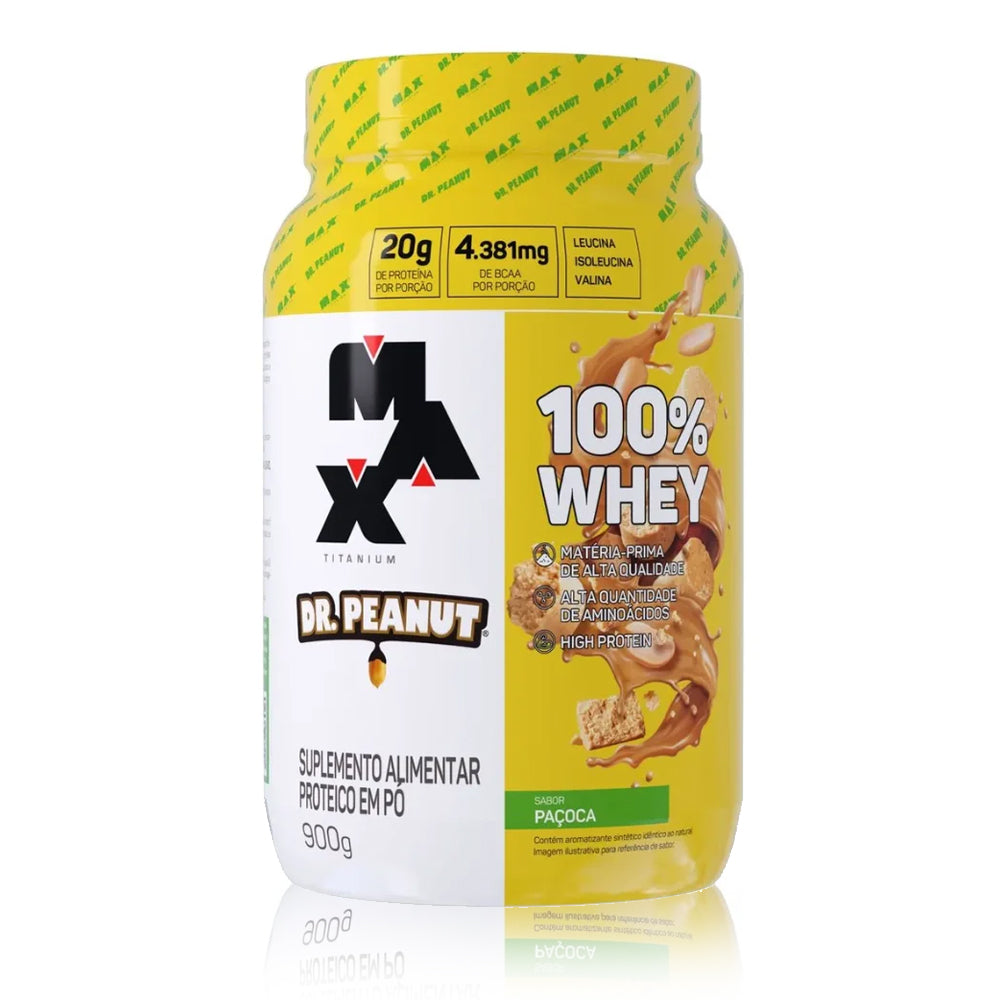 100% Whey 900g Dr Peanut