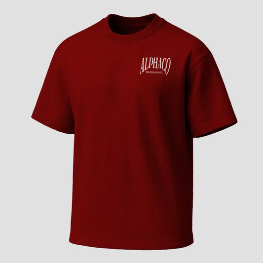 Camiseta Oversized Classic Carmim