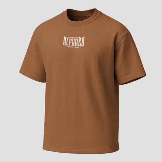 Camiseta Oversized Solid Cappuccino