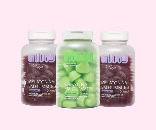 Compre 2 Melatonina  e Leve 1 Creatina de Maçã Verde