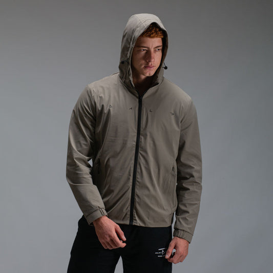 Jaqueta Com Capuz Alpha Flex Pró Caqui