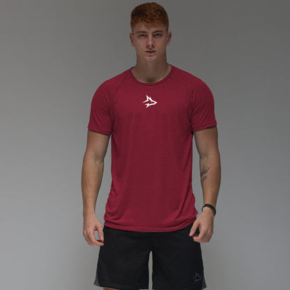 Camiseta Dry Fit Middle Lupus Vinho