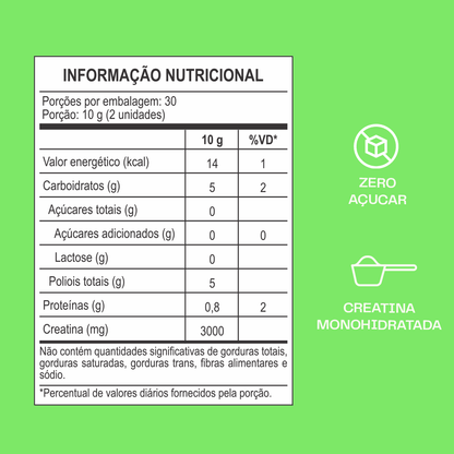 Creatina Maçã Verde Pague 2 Leve 3
