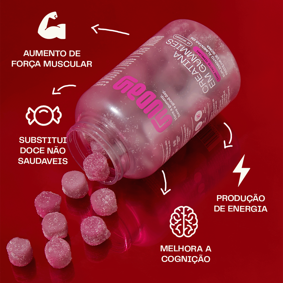 Creatina Frutas Vermelhas Pague 2 Leve 3