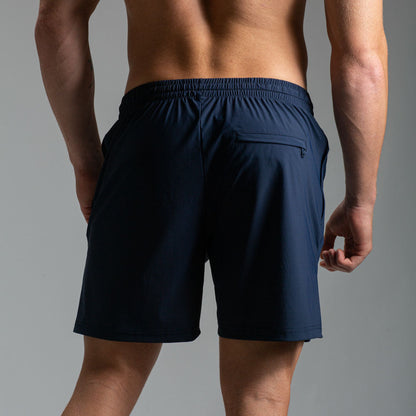 Short Aero Run Dry Fluid Azul Marinho