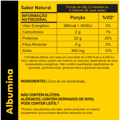 Albumina 420g Naturovos