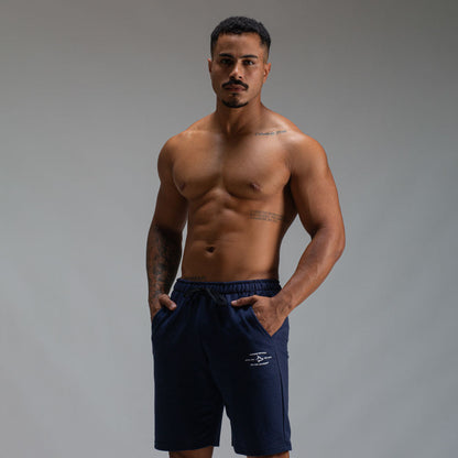 Bermuda Moletom Athletic Marinho