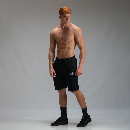 Bermuda Moletom Athletic Preto