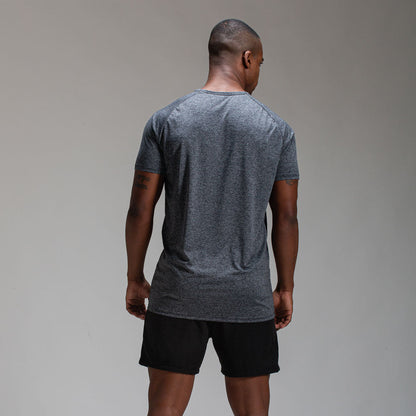 Camiseta Dry Fit ALP Mescla Preto