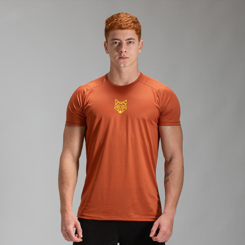 CAMISETA LOBO GEOMÉTRICO