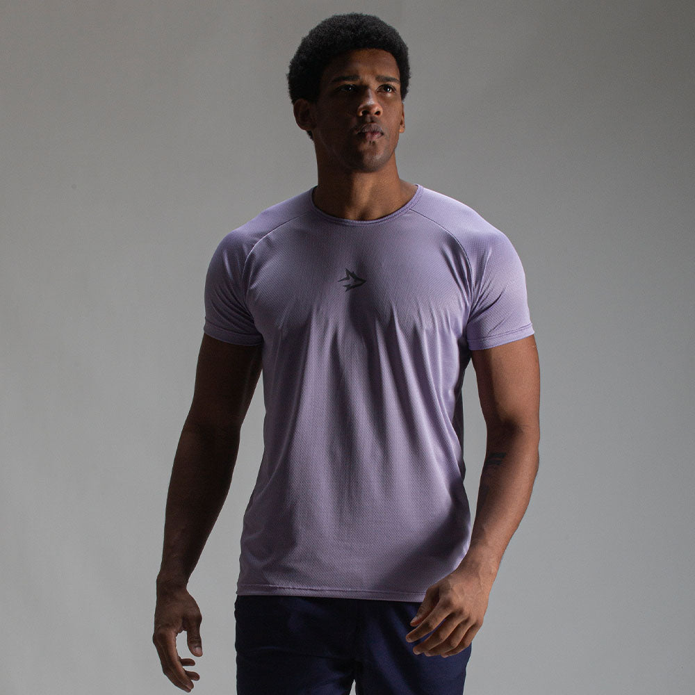 Camiseta Dry Fit Middle Lupus Lilás Malva