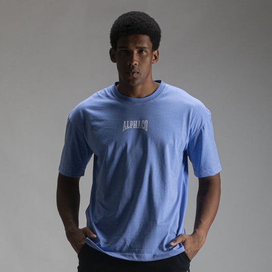 Camiseta Oversized Legacy Azul Capri