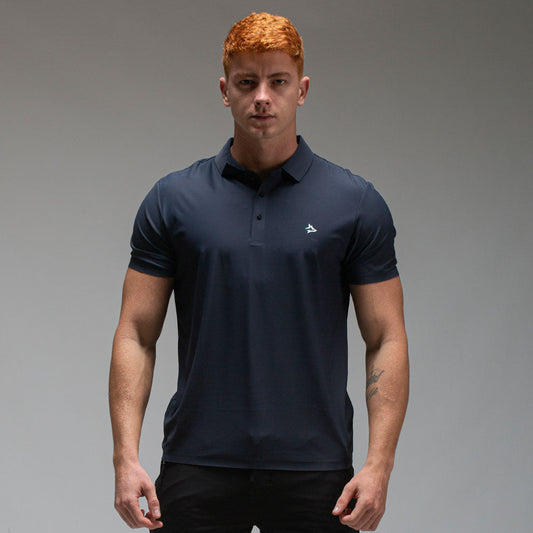 Camisa Polo Dry Fit Lupus Marinho