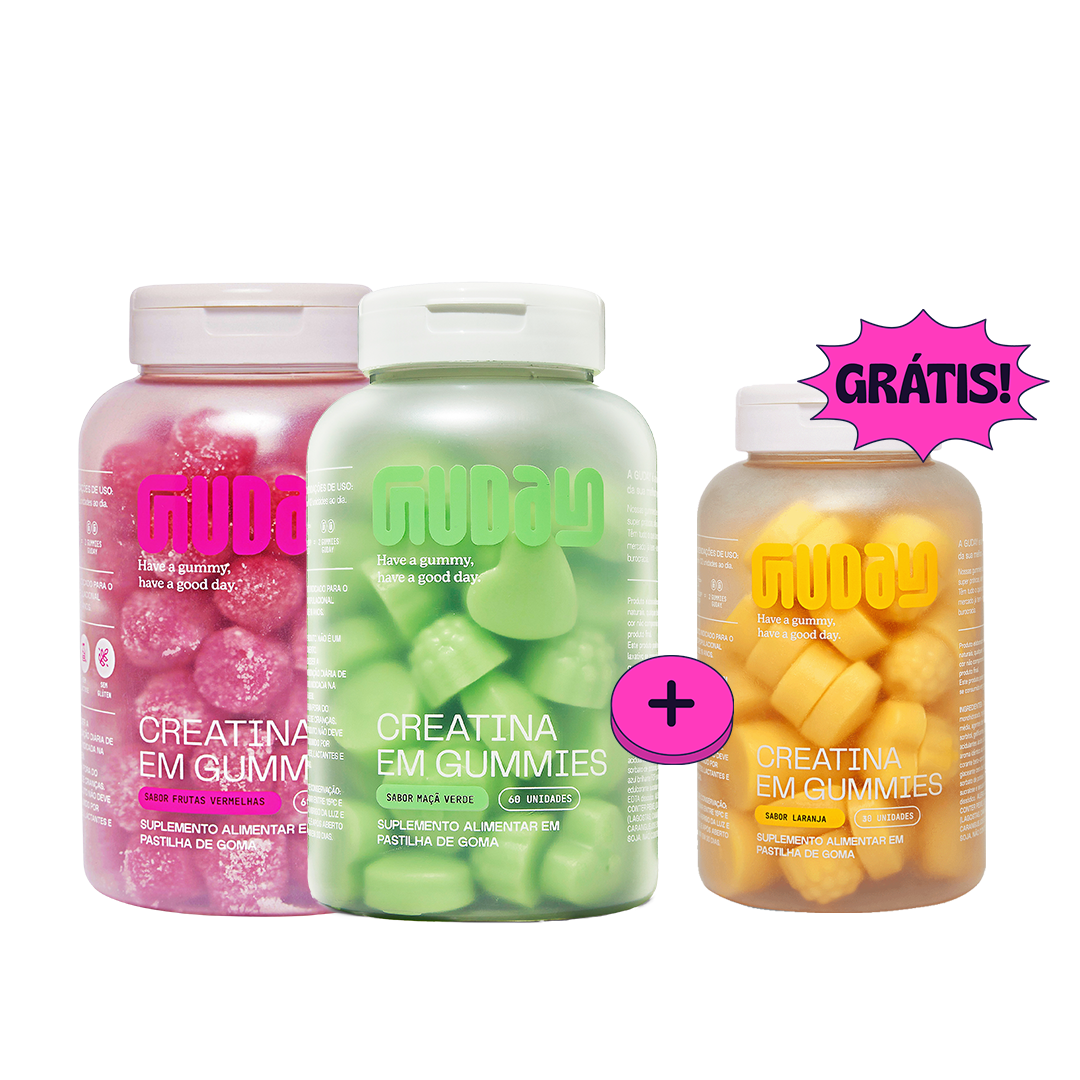 Pague 2 e Ganhe 1 Pote de Creatina versão 15 Dias 💪🍬