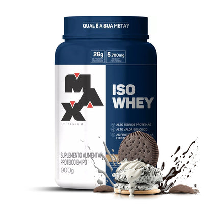 WHEY ISO 900GR  MAX TITANIUM