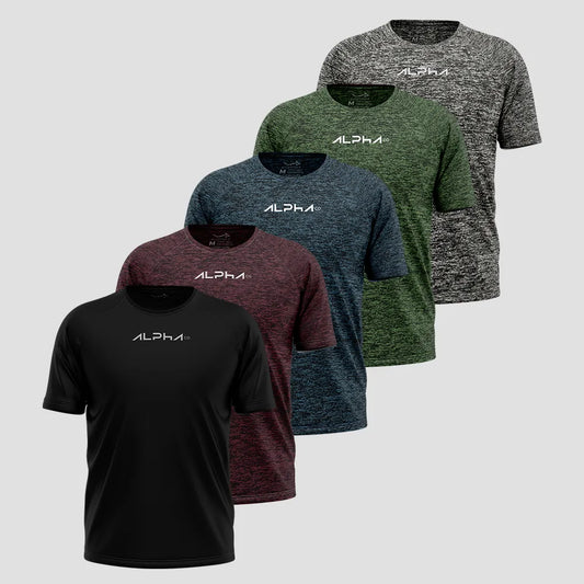 Kit 5 Camisetas New Fluid