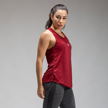 Regata Feminina Dry Fit Middle Lupus Vermelho Biking